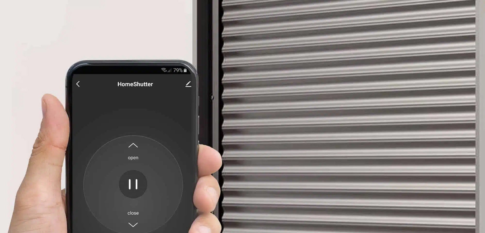 Timer module accessory for shutters